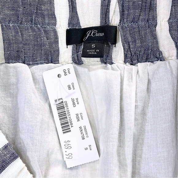 NWT J. Crew Pull-On 100% Linen Skirt - Picture 8 of 12